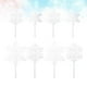 thumbnail image 4 of EeaseMX 20 adornos para tartas navideñas, copos de nieve, postres, cupcakes, palillos de frutas para fiestas y festivales., 4 of 8