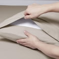thumbnail image 4 of Set de fundas de almohada Sweet Home Collection, franela estándar, beige, 4 of 5