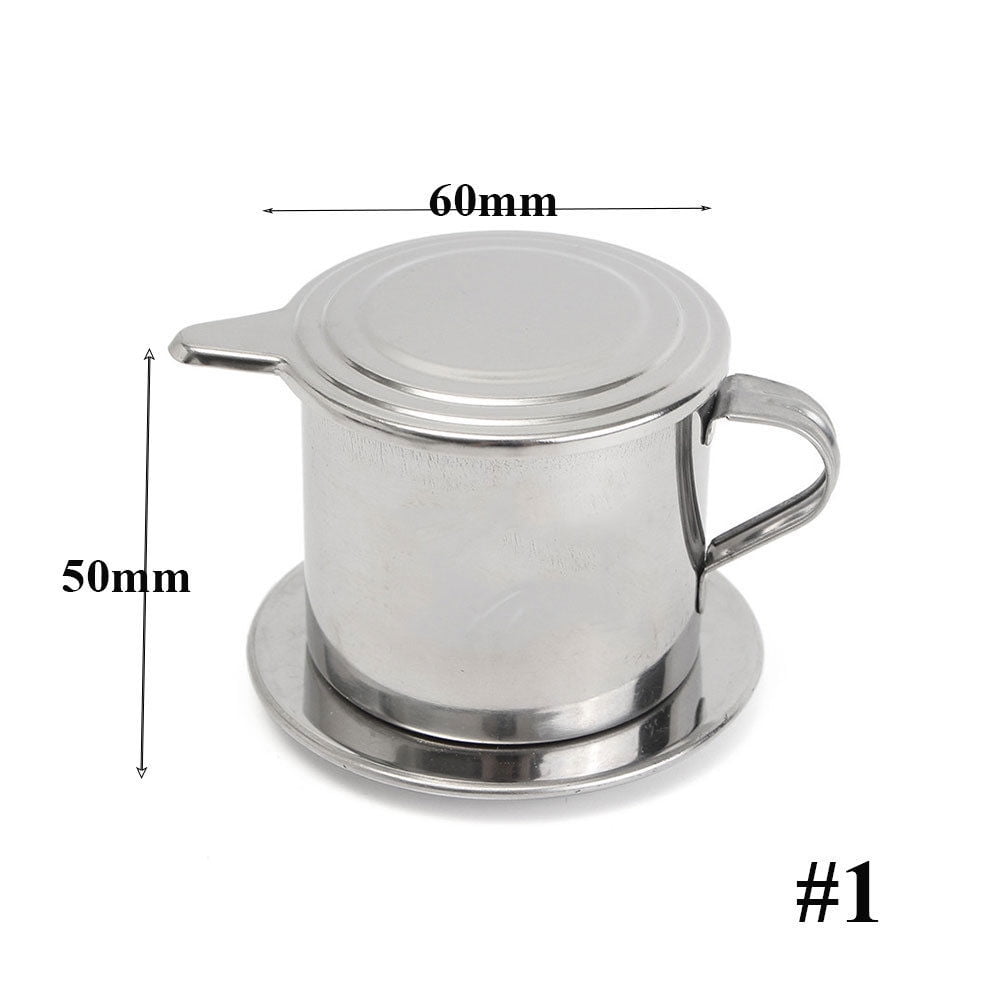 Details about   Stainless Steel Handmade Indian Coffee Filter Maker- 2 Cup 
