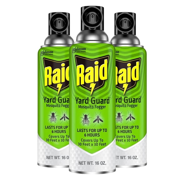 Raid Yard Guard Mosquito Fogger 16 OZ (Pack - 3)