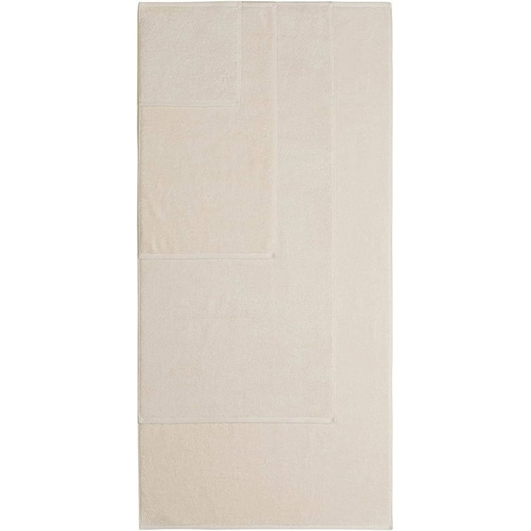 Luxury Extra Large 8-Piece Turkish Towel Set with 4 Bath Towels (30x60 and  24X48) - Aqua