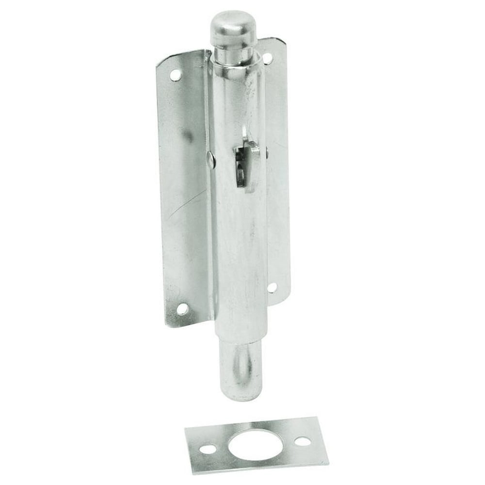 ProSource Foot Bolt, 7 In L X 23/8 In W, Steel, Bright Zinc Plated