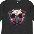 thumbnail image 4 of Inktastic Pug Dog July 4th Patriotic Sunglasses Boys or Girls Long Sleeve Toddler T-Shirt, 4 of 5