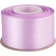 thumbnail image 1 of GFDYREE 2" Inch Double Faced Satin Ribbon Lt. Orchid Solid Polyester Craft Ribbon - 25 Yards Perfect for Gift Wrapping, Crafts, Wreath, Wedding Party Ceremony Decoration, Floral Arrangement,, 1 of 7