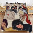 thumbnail image 1 of Keanu reeves Design Simple Toucher Douillet Essentiels de Sommeil Légers Ensembles de Housse de Couette pour le Confort à la Maison, 1 of 5