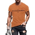thumbnail image 7 of Ankishi Men's Christian T-Shirts Victory Crew Neck Trendy Tee Shirts Summer Casual Clothes Short Sleeve for Travel Commuting, 7 of 7