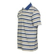 thumbnail image 4 of Gioberti Mens Multiple Stripe Polo Shirt with Pocket, 4 of 4