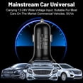 thumbnail image 2 of Youkk Convenient 4-Port Car Charger For Fast And Safe Charging On Go And Comes With LED Lights. black, 2 of 6