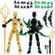 thumbnail image 5 of 2 Pcs High Quality T13 Joint Activity Figure, T13 Action Figure Robot,Stikbot Toys with Weapon Accessories, Titan 13 Action Figure, The Toys That Children Hope To Have (Multi-Color), 5 of 5