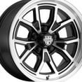 thumbnail image 4 of Centerline MM4 633MB Machined Black Wheel Rim, 20" x 9" 5 x 115mm 18mm, 633MB-2091518, 4 of 5