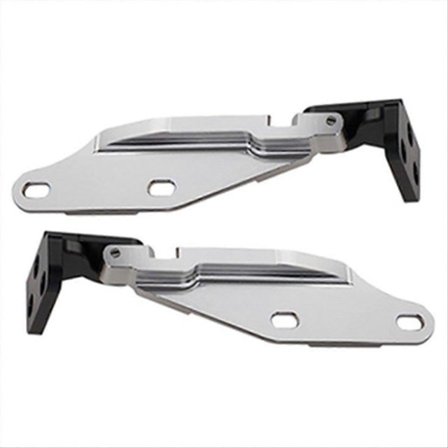 2Pcs Aluminum Alloy Quick Hood Hinged For Honda Civic EK 1996-2000