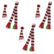 thumbnail image 1 of 3sets Navidad Botella de vino Sombrero Sombrero Decorativo Decorativo Non-tejido Cubierta de Navidad Suministro de Navidad, 1 of 7