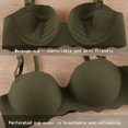 thumbnail image 4 of Omexry Sports Bras for Women Womens Seamless Bra No Underwire Push Up Bras Soft Bralette Sport Everyday Bra,Womens Plus Size Clearance $5 Multicolor L, 4 of 6