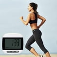 thumbnail image 2 of Pedometer For Elderly Easy Pedometer For Walking Pedometers For Steps And Miles Clip On For Seniors Large Digital Display Step Counter workable, 2 of 10