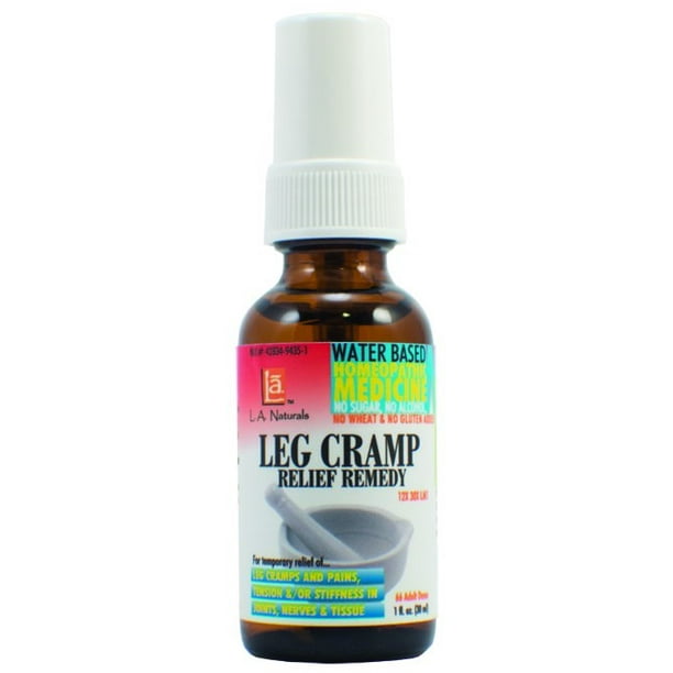 L A Naturals Leg Cramps Relief Remedy, 1 Oz
