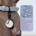 thumbnail image 4 of Campanas redondas para perros YONGSHENG 2 pulgadas Plateadas, 4 of 5