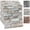 Rock color-10PCS, variant on 3D Faux Stone PE Foam Wall Panels Rock Color 10PCS Self-Adhesive DIY Home Decor