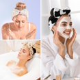 thumbnail image 5 of GoXteam 8 Pack Spa Headband for Women, Facial Makeup Headband Soft Coral Fleece Cosmetic Headband for Women Girls Bow Hair Band Head Wraps for Washing Face Mask Spa Shower Gifts, 5 of 7