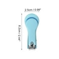 thumbnail image 4 of Unique Bargains Portable Nail Clippers Toenail Clippers 2.44"x0.98"x0.51" Blue, 4 of 6