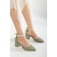thumbnail image 3 of Miranda - Zapatos de tacón verde con perlas verde 25 CM, 3 of 7