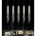 thumbnail image 1 of Pendentif Multi-Lumière 5 Lumières avec Finition Chromée, 1 of 7