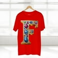 thumbnail image 4 of Letter Shirt, Shirt with Letters, Tee Shirt with Gold Letters, 4 of 18