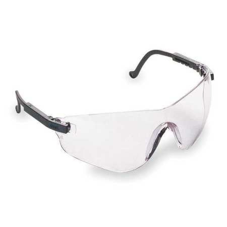 Honeywell Uvex S4500x Falcon Safety Glasses With Black Frame And Clear Anti Fog Lens Walmart Com