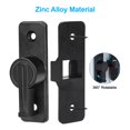 thumbnail image 3 of EEEkit 180° Barn Door Latches, 2pcs Safety Door Locks for Barn Wood Fence Sliding French Doors, 3 of 6