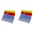 thumbnail image 1 of 40Pcs Plastico Deslizador Cremallera Bloqueo Bolsa Archivos Soporte para Papel A5, 1 of 5