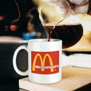 White Mug Fad McDonald Wordmark