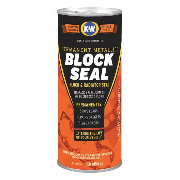 K&w Head Gasket Repair, 16 Oz, Reddish Brown Reddish Brown   401016