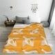 thumbnail image 5 of Fotbe Flying Ducks Manta de Franela Acolchonada con Estampado, Súper Suave y Esponjosa, Extra Grande para Sofá, Cama, Uso Todo el Año-50"x40", 5 of 7
