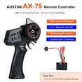 thumbnail image 2 of 2X AX-7S AX7S 2.4G 3CH Transmitter Remote Controller with 2 in 1 Receiver ESC for D12 MN D90 MN99S MN86, 2 of 7