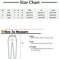 thumbnail image 3 of Wide Leg Jeans for Women Stretchy High Waisted Curvy Fit Straight Crop Pants, 3 of 4