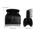 thumbnail image 2 of CNKOO Hot Roller Clips for Hair Styling ABS Plastic Assorted Color Creates Strong Curls Compatible with Most Curlers 12 Pcs, 2 of 8