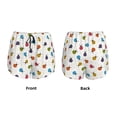thumbnail image 3 of KLL Cute Ladybugs Pattern Shorts Women,Athletic Shorts High Waisted Running Shorts Pocket Sporty Short Gym Elastic Workout Shorts-Medium, 3 of 7