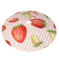 thumbnail image 2 of Kll 48" Christmas Tree Skirt Strawberries Xmas Tree Skirts Mat For New Year Xmas Holiday Party Indoor Outdoor Home Decoration, 2 of 9
