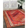 thumbnail image 2 of Ahgly Company Indoor Rectangle Traditional Rust Pink Persian Area Rugs, 7' x 10', 2 of 6