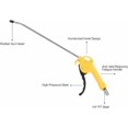 thumbnail image 3 of Air Dust Blow Gun Air Blow Gun Compressor Blow Gun Aluminum Alloy and Plastic with One Joint (Yellow 1), 3 of 5