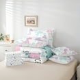 thumbnail image 6 of Manfei Colorful Dinosaur 7-Piece Twin Bedding Sets,Cartoon Animal Bedding Comforter Set,Princess Dino Sheet Sets For Girl Boys,Ultra Soft Home Decor Reversible, 6 of 8