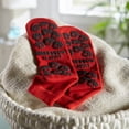 thumbnail image 4 of McKesson Unisex Slipper Socks Adult Size 7-1/2 to 10 Red - 1 Pair, 4 of 4