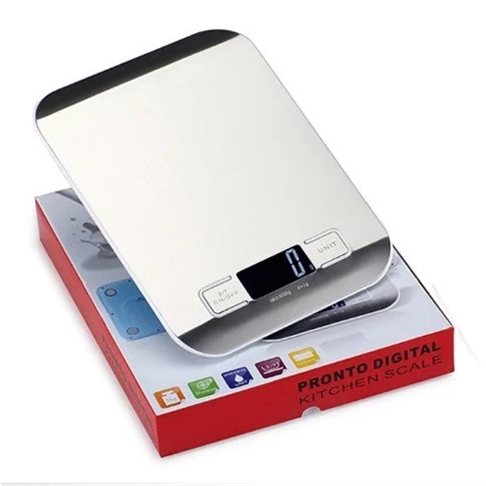 Mini Kitchen Scales 10KG 1G Stainless Steel Weighing for Food Diet Postal Balance Measuring LCD Precision Electronic