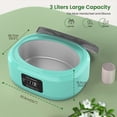 thumbnail image 5 of EasyinBeauty Paraffin Wax Machine for Hands and Feet, 3000ml Touchscreen Warmer with 6 Jasmine Wax Packs, 5 of 10