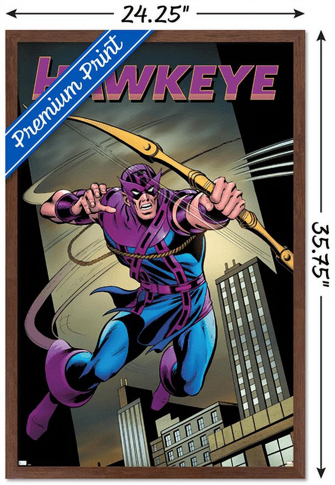 Marvel - Hawkeye - Hawkeye Freefall #1 Wall Poster, 22.375" x 34", Framed
