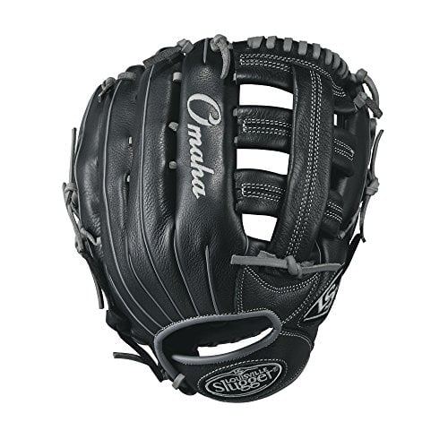 Louisville Slugger Omaha 11.5" Baseball Glove Black/Gray 