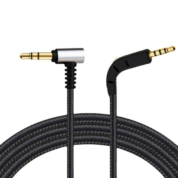 3.5mm to 2.5mm Audio Jack Audio Cable Cord Wire for Bowers & Wilkins P5 P7 P9 Game Headset Replacement Accessories Black