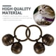 thumbnail image 2 of 2 juegos de cascabeles ruidosos para collar de perro y gato, cascabeles de cobre para entrenamiento de mascotas, accesorios colgantes, 2 of 5