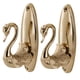 thumbnail image 4 of de cortina 2 Unids Aleación De Oro Cisne Cortina Tieback Borla Ganchos Puerta Gancho De Pared Titular Fanmusic de cortina, 4 of 7