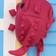 thumbnail image 3 of Bolsa Dibujos animados 3D dinosaurio niño mochila lindo niños mochila escolar para viaje (rosa) Sywqhk Para Estrenar, 3 of 7