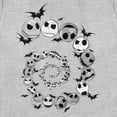 thumbnail image 2 of Women's The Nightmare Before Christmas Spiral Jack Graphic Tee Athletic Heather Medium, 2 of 4